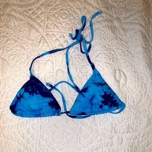 Blue Tie Dye Bikini